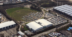 Don Valley Bowl Sheffield  aerial photograph