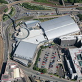 Ponds Forge International Sports Centre Sheffield  aerial photo