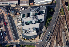 Sheffield Digital Campus from the air 