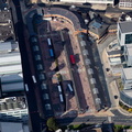 Sheffield Interchange Bus Station city centre  S1 from the air 