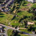 Sheffield Manor Lodge from the air 