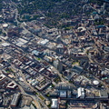 Sheffield city centre S1 from the air 