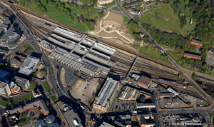 Sheffield station aerial photo