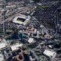  St Mary's Gate Sheffield from the air 