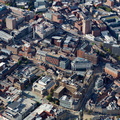 West St Sheffield City Centre  from the air 
